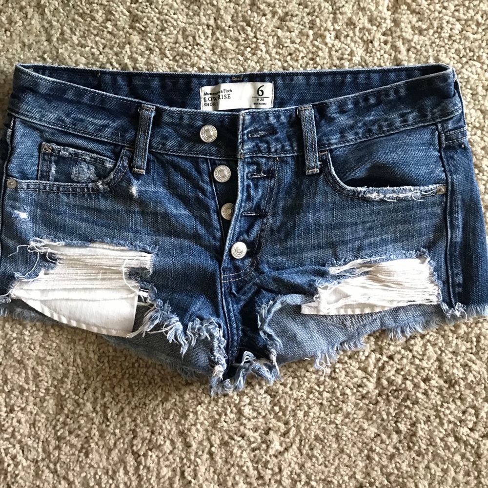 Abercrombie button up shorts